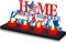 4th of July Flameless Tea Light Candle Stand Table Centerpiece Decoration with Lighted Table Candle Holder Decoration